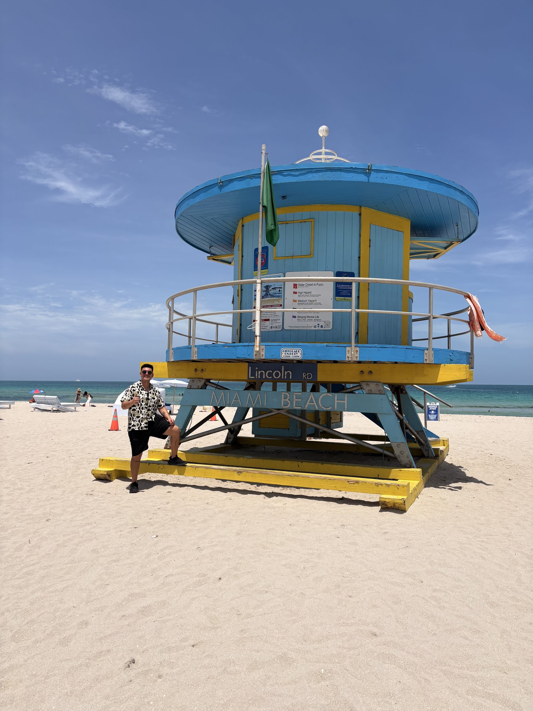 Diego Montes en Miami Beach